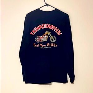 Harley-Davidson Black Long Sleeve Shirt. Like New